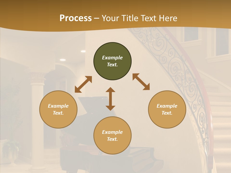 Climb Residential Mansion PowerPoint Template