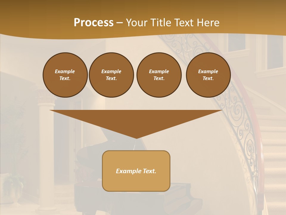 Climb Residential Mansion PowerPoint Template