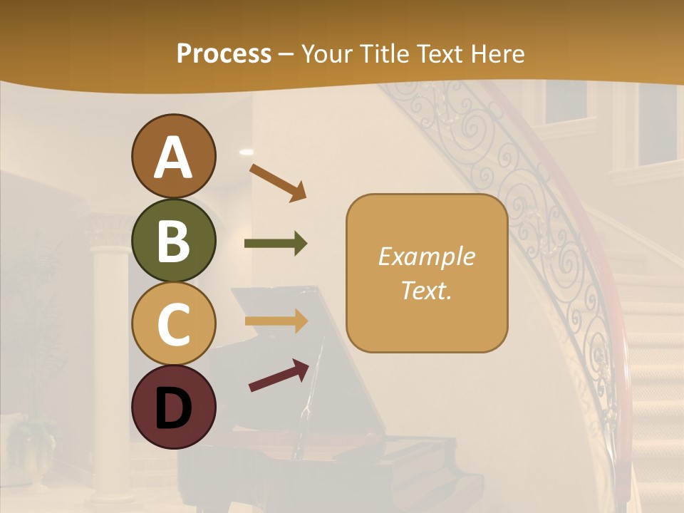 Climb Residential Mansion PowerPoint Template