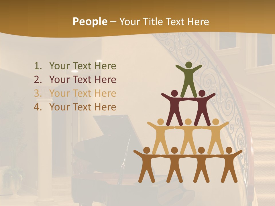 Climb Residential Mansion PowerPoint Template