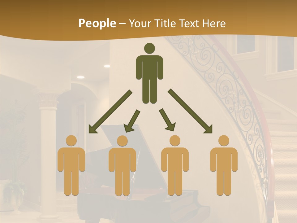 Climb Residential Mansion PowerPoint Template