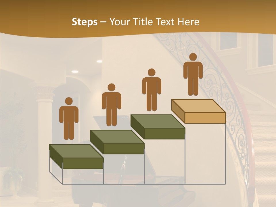 Climb Residential Mansion PowerPoint Template