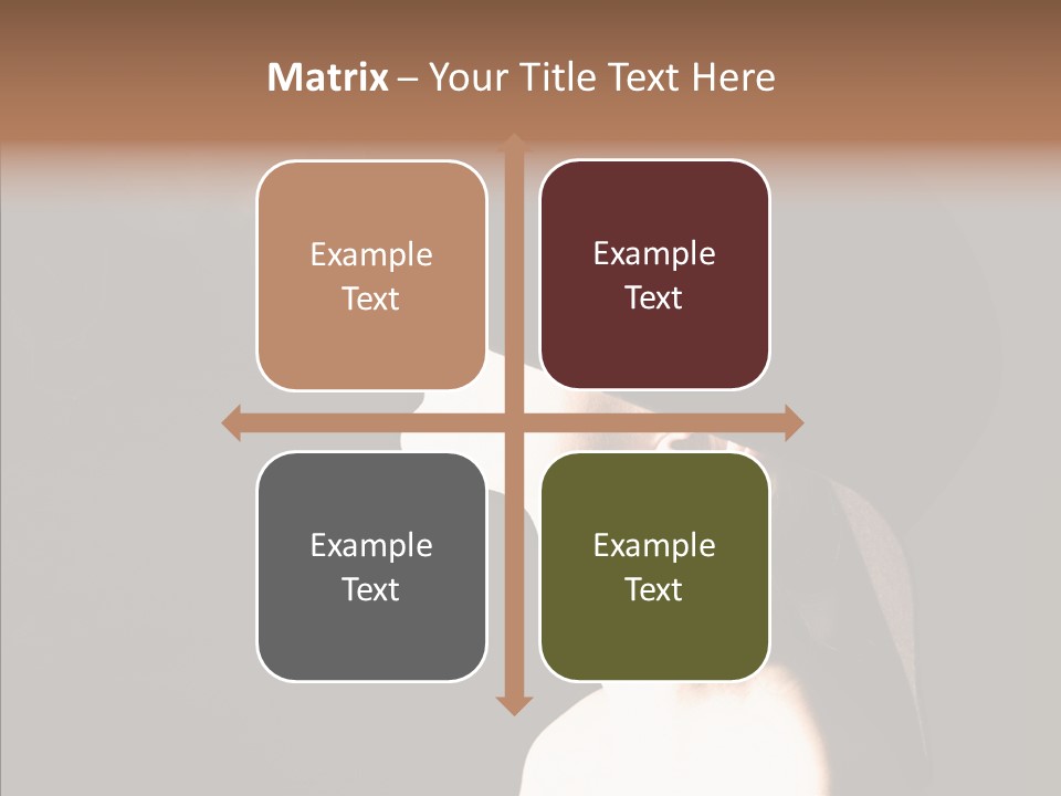 Attractive Girl Beautiful PowerPoint Template