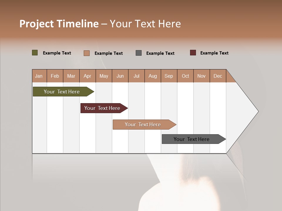 Attractive Girl Beautiful PowerPoint Template