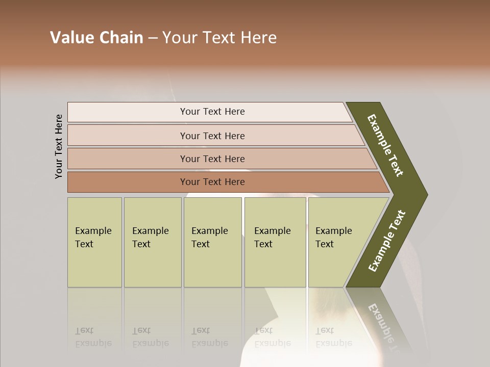 Attractive Girl Beautiful PowerPoint Template