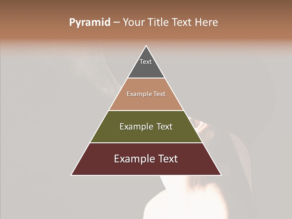 Attractive Girl Beautiful PowerPoint Template