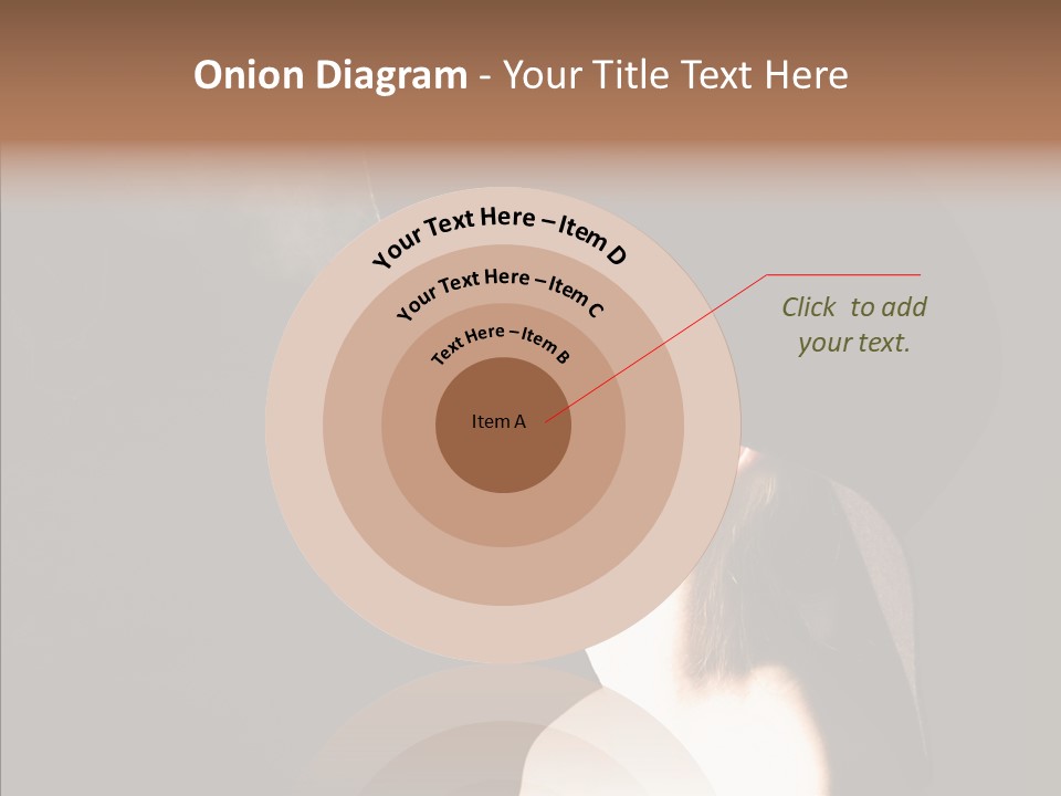 Attractive Girl Beautiful PowerPoint Template