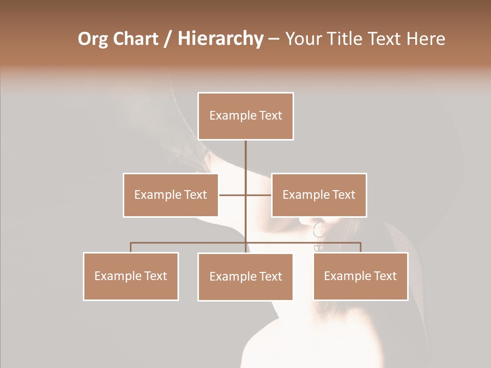 Attractive Girl Beautiful PowerPoint Template