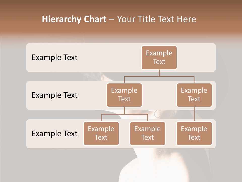 Attractive Girl Beautiful PowerPoint Template