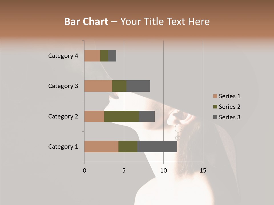 Attractive Girl Beautiful PowerPoint Template