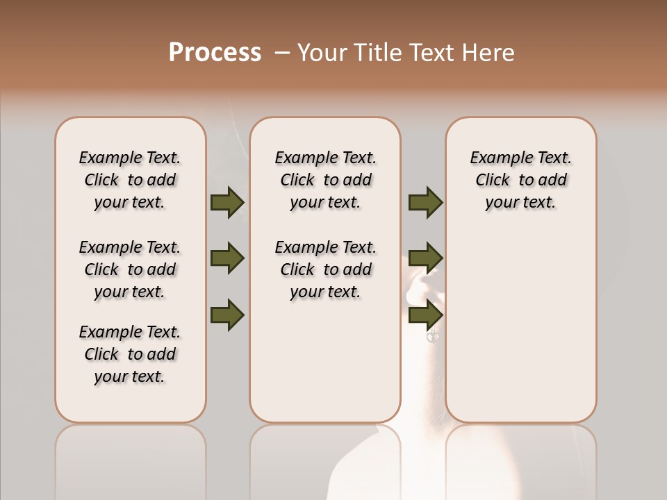 Attractive Girl Beautiful PowerPoint Template