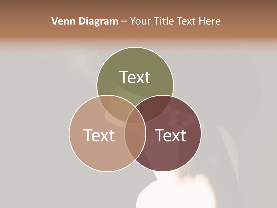 Attractive Girl Beautiful PowerPoint Template