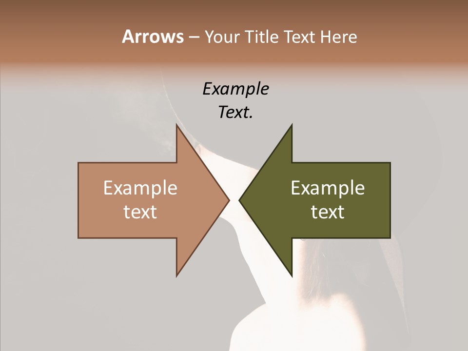 Attractive Girl Beautiful PowerPoint Template