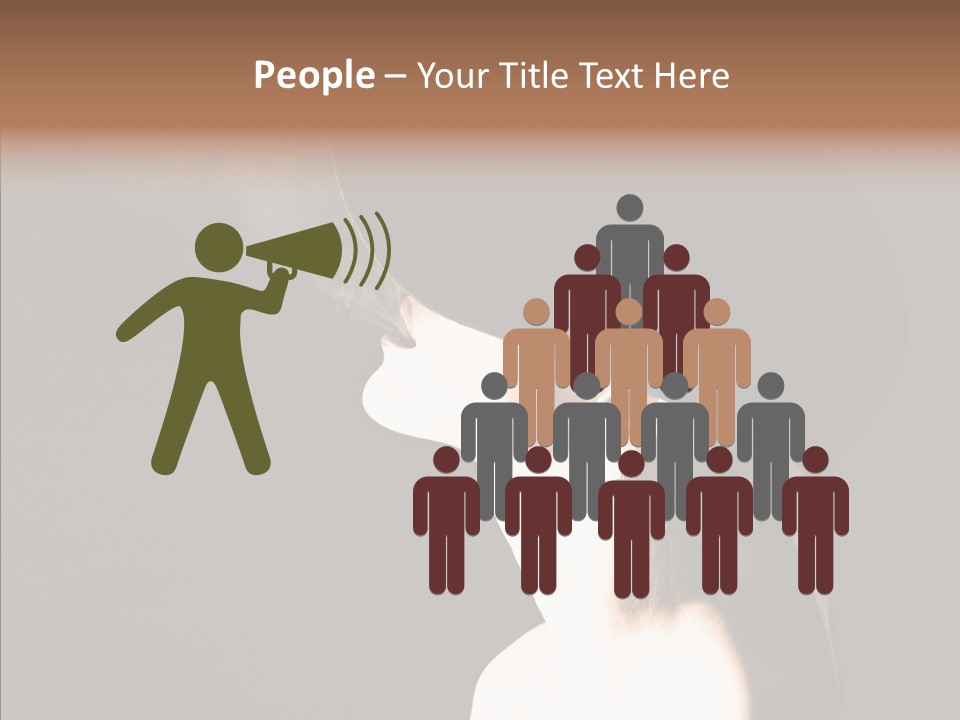 Attractive Girl Beautiful PowerPoint Template