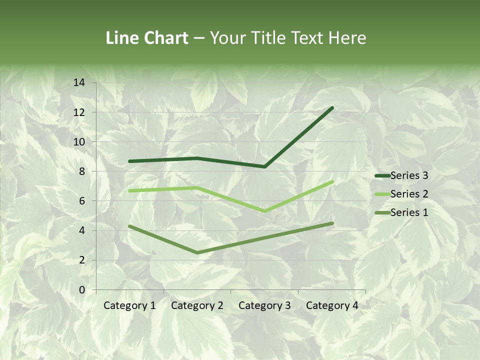 Many Leaf Green PowerPoint Template