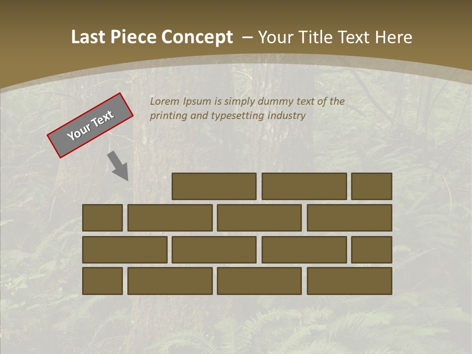Trail Oregon Elk PowerPoint Template