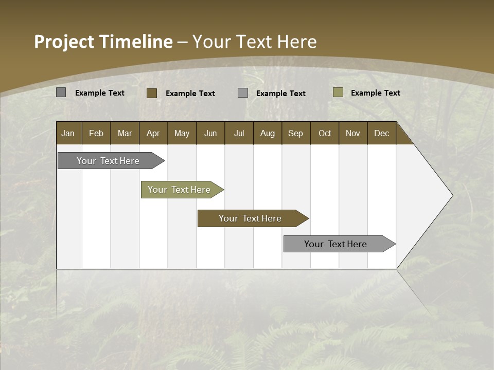 Trail Oregon Elk PowerPoint Template