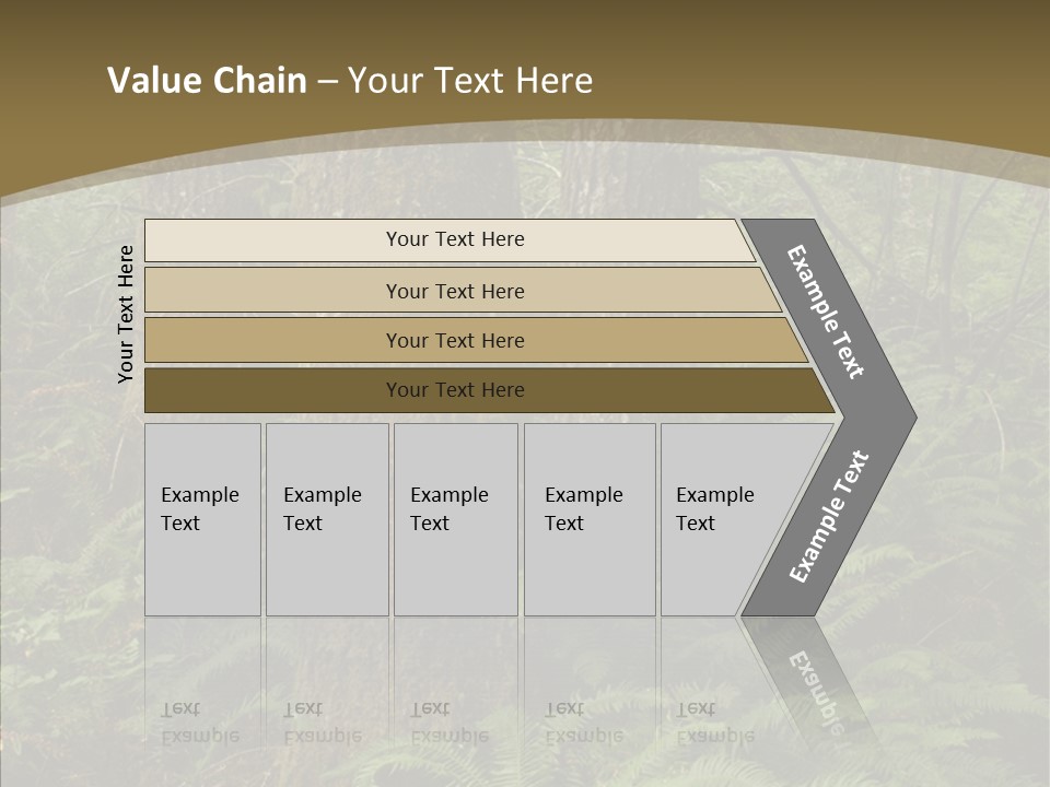 Trail Oregon Elk PowerPoint Template