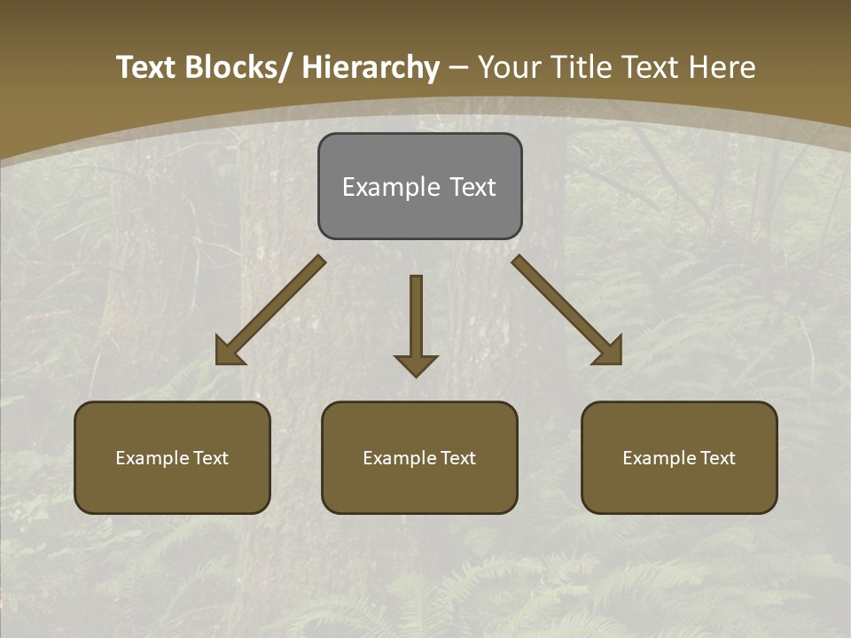 Trail Oregon Elk PowerPoint Template