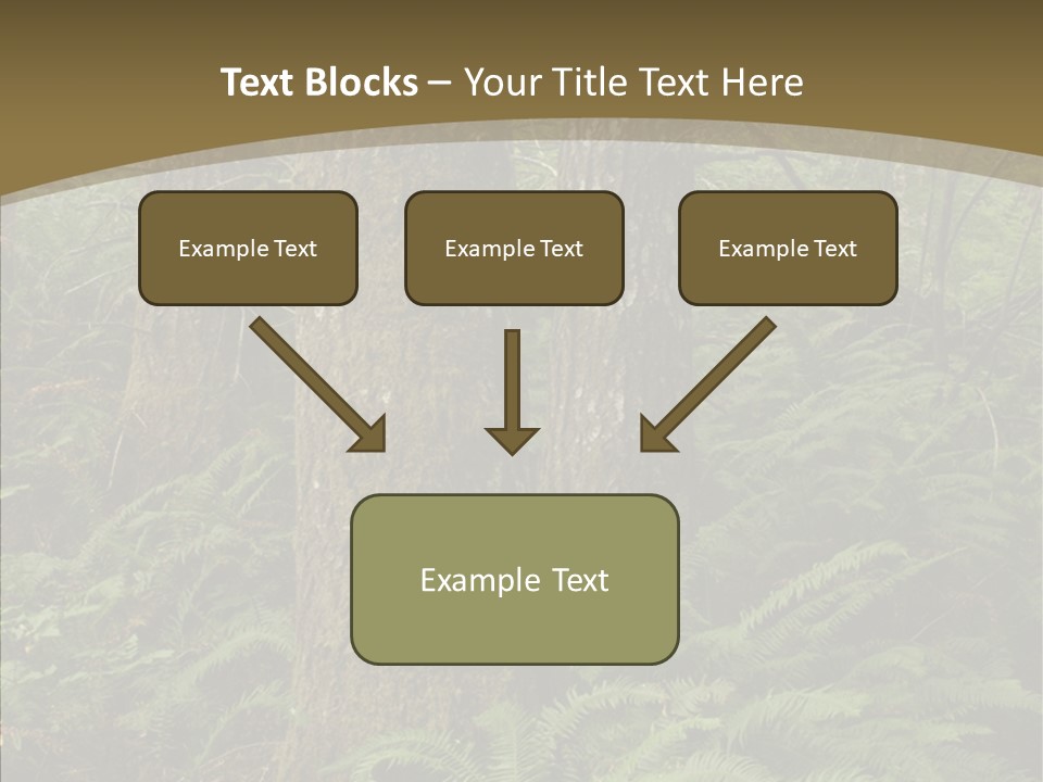 Trail Oregon Elk PowerPoint Template