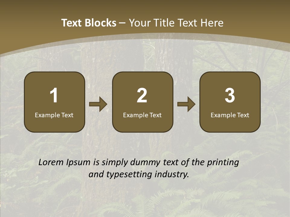 Trail Oregon Elk PowerPoint Template