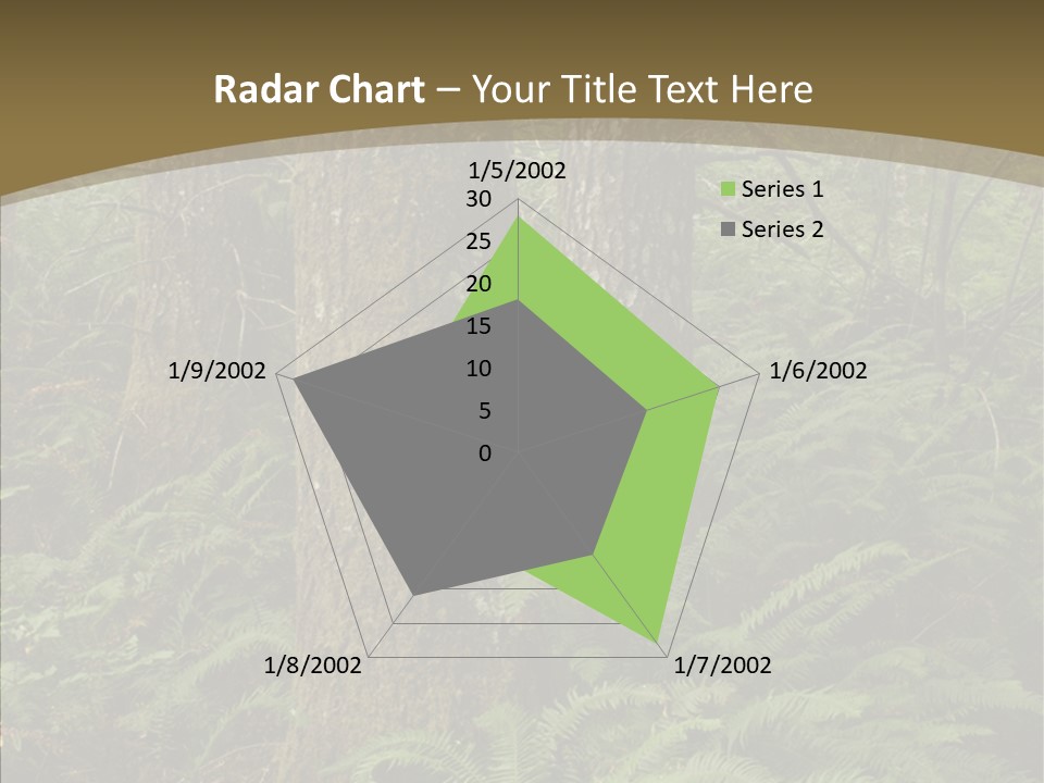 Trail Oregon Elk PowerPoint Template