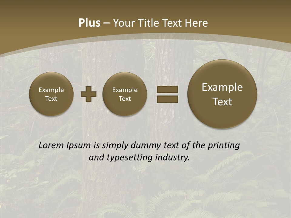 Trail Oregon Elk PowerPoint Template
