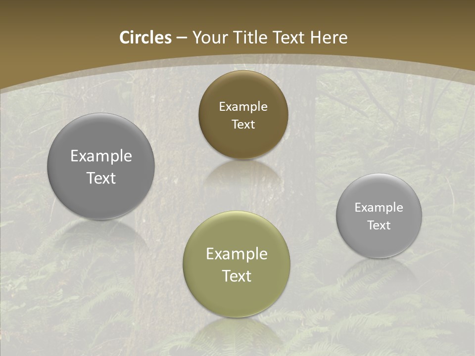 Trail Oregon Elk PowerPoint Template