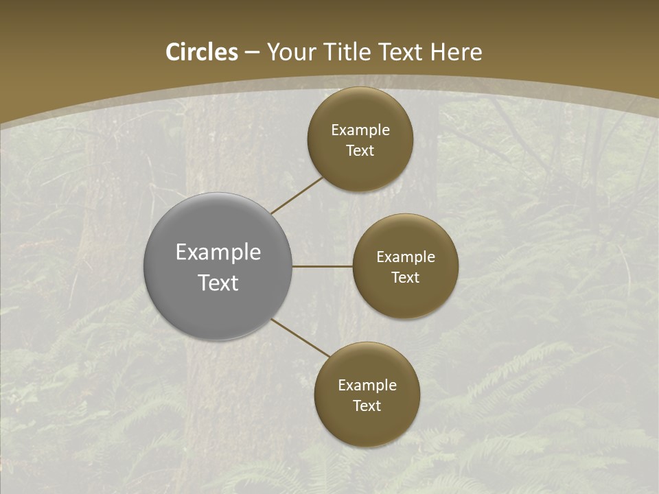 Trail Oregon Elk PowerPoint Template