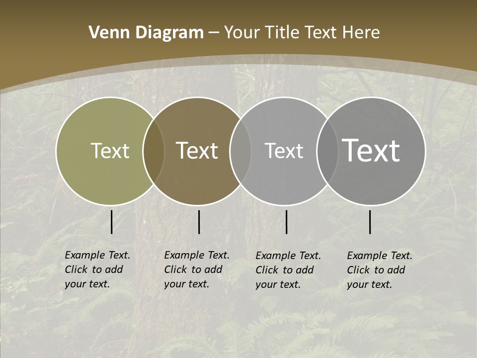 Trail Oregon Elk PowerPoint Template