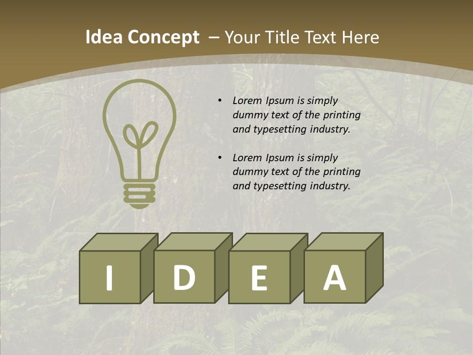 Trail Oregon Elk PowerPoint Template