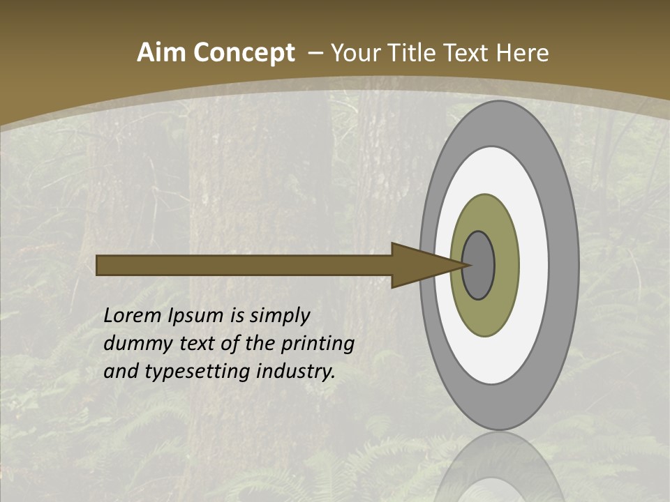 Trail Oregon Elk PowerPoint Template