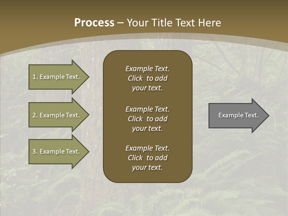 Trail Oregon Elk PowerPoint Template