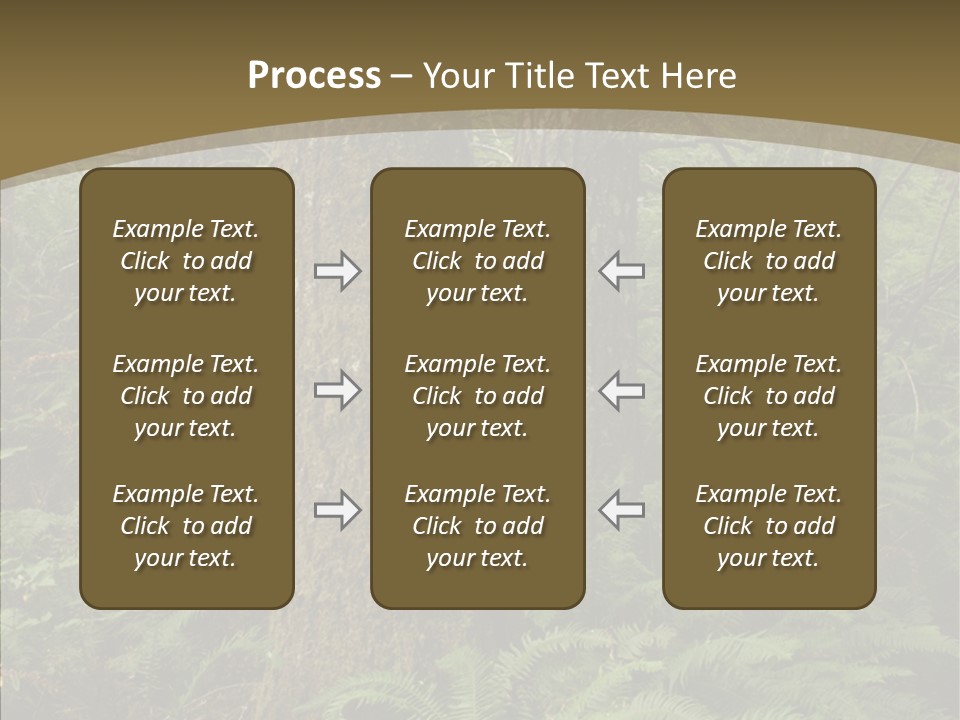 Trail Oregon Elk PowerPoint Template