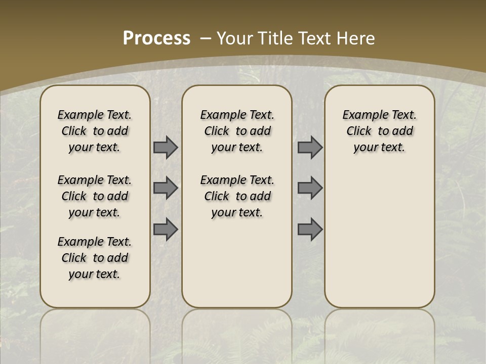 Trail Oregon Elk PowerPoint Template