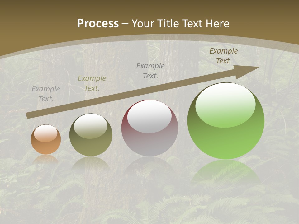 Trail Oregon Elk PowerPoint Template