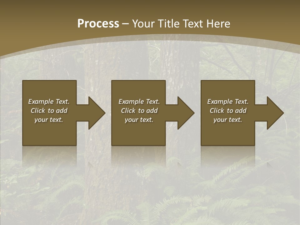 Trail Oregon Elk PowerPoint Template
