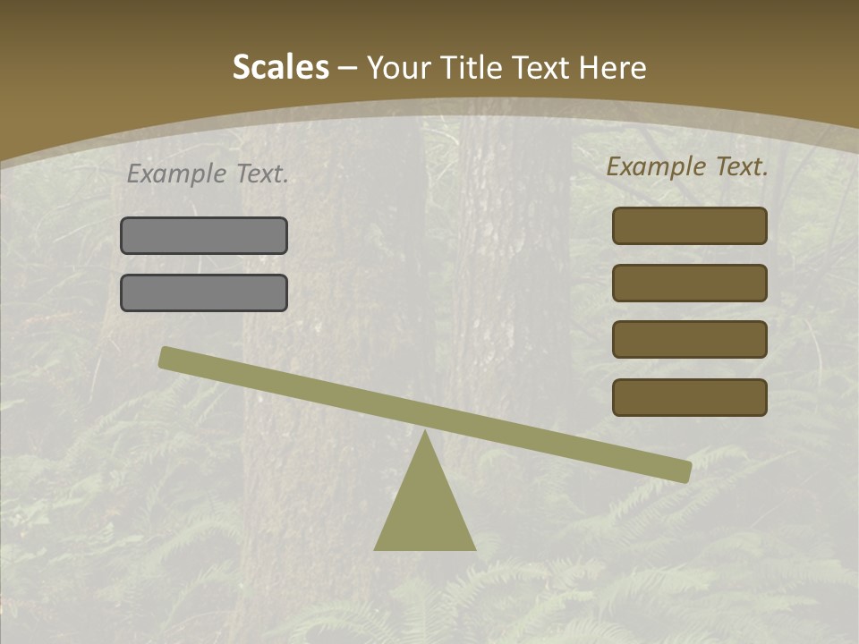 Trail Oregon Elk PowerPoint Template