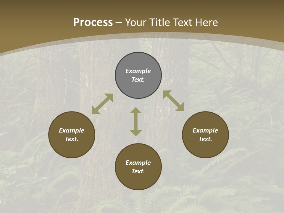 Trail Oregon Elk PowerPoint Template