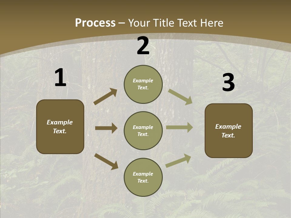 Trail Oregon Elk PowerPoint Template