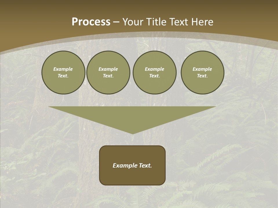 Trail Oregon Elk PowerPoint Template