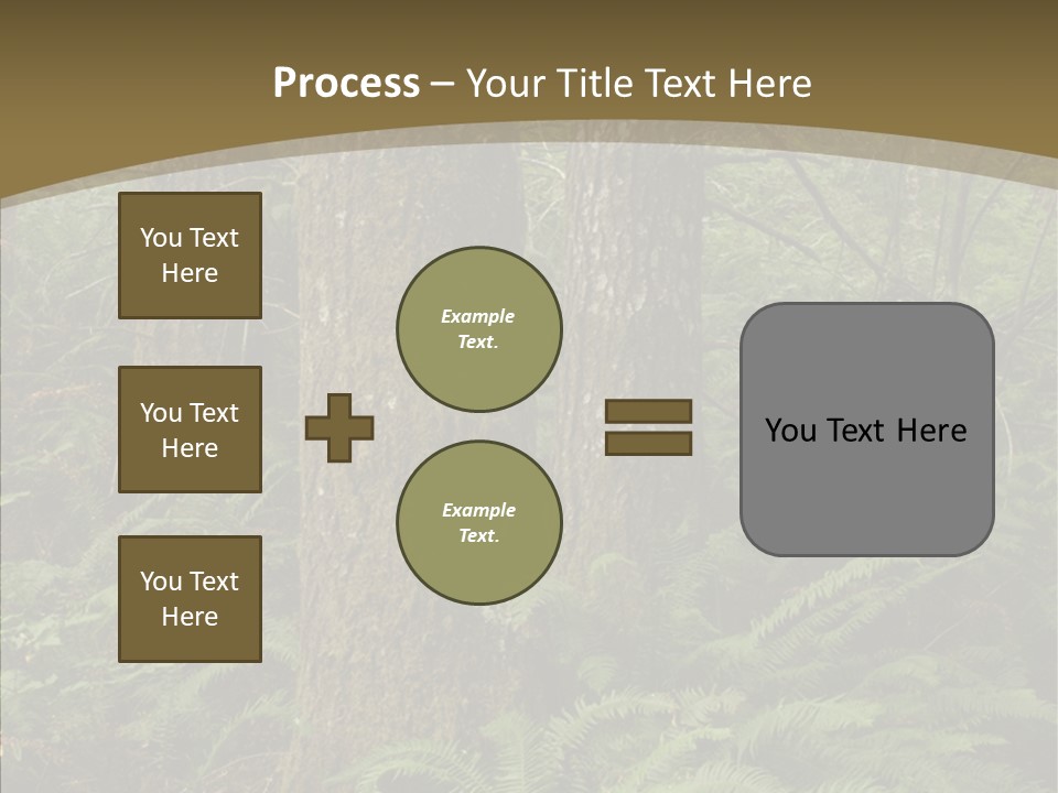 Trail Oregon Elk PowerPoint Template