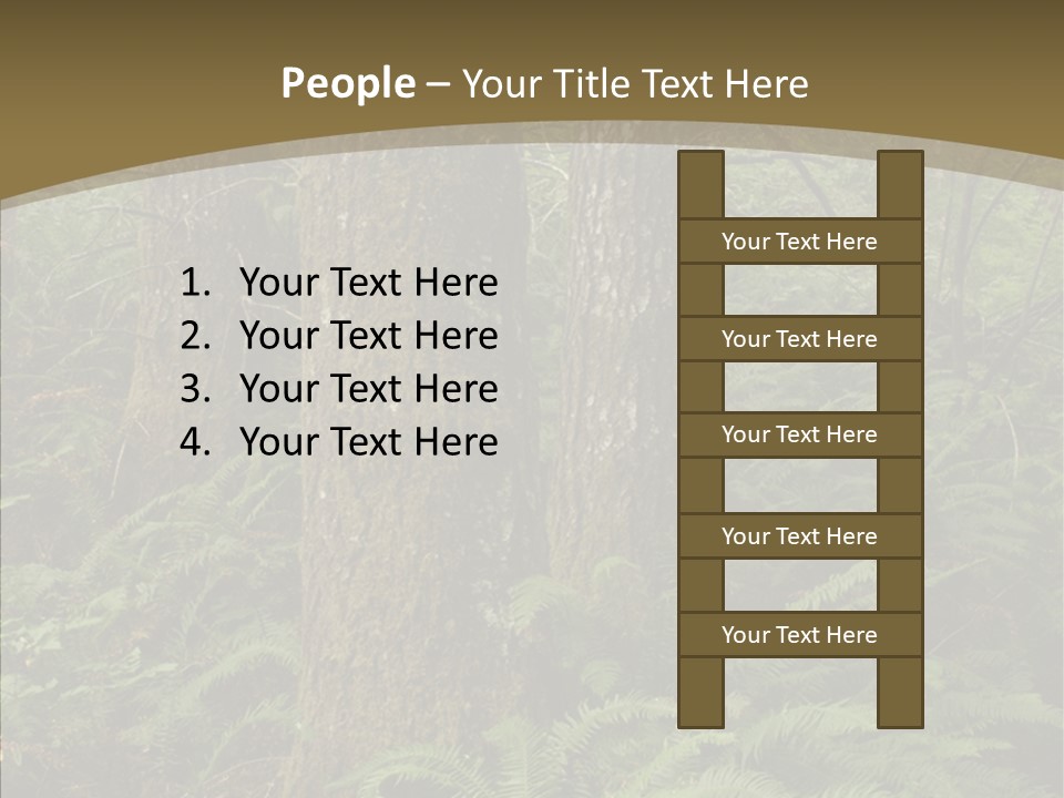 Trail Oregon Elk PowerPoint Template