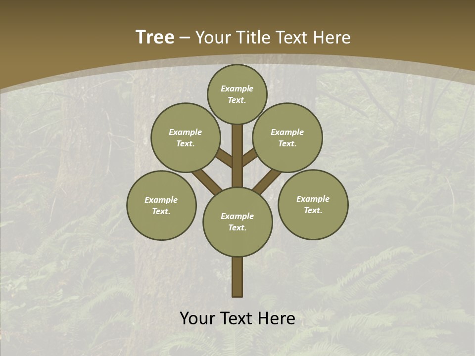 Trail Oregon Elk PowerPoint Template