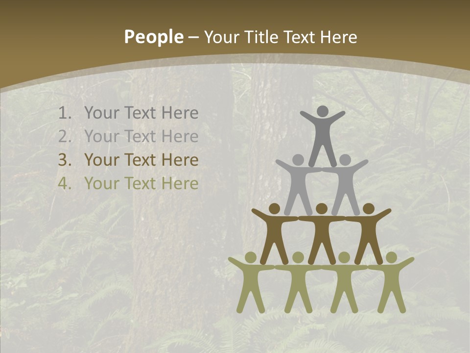 Trail Oregon Elk PowerPoint Template