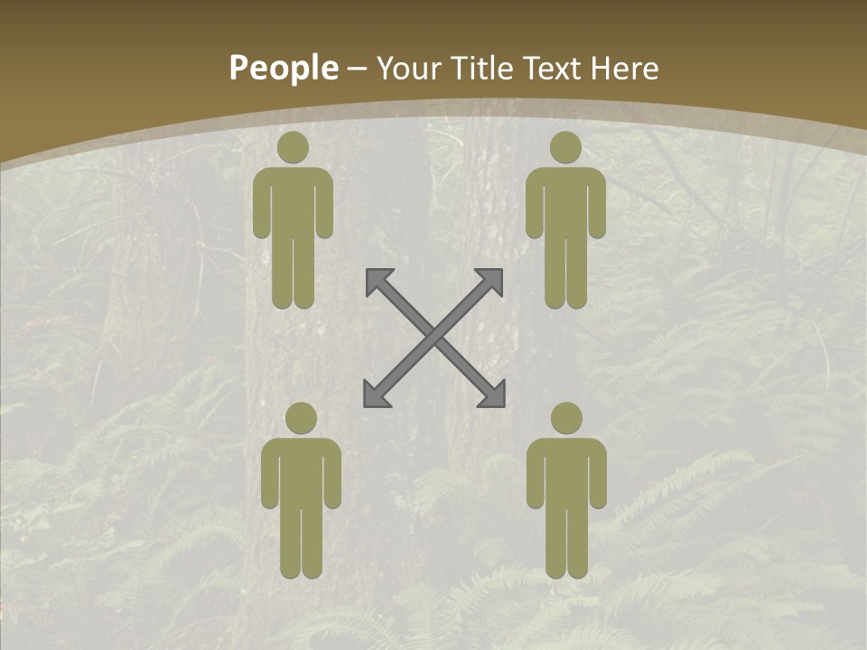 Trail Oregon Elk PowerPoint Template