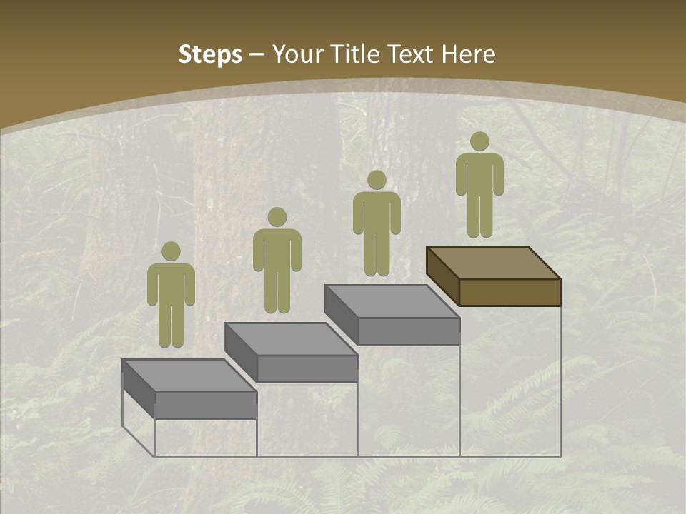 Trail Oregon Elk PowerPoint Template