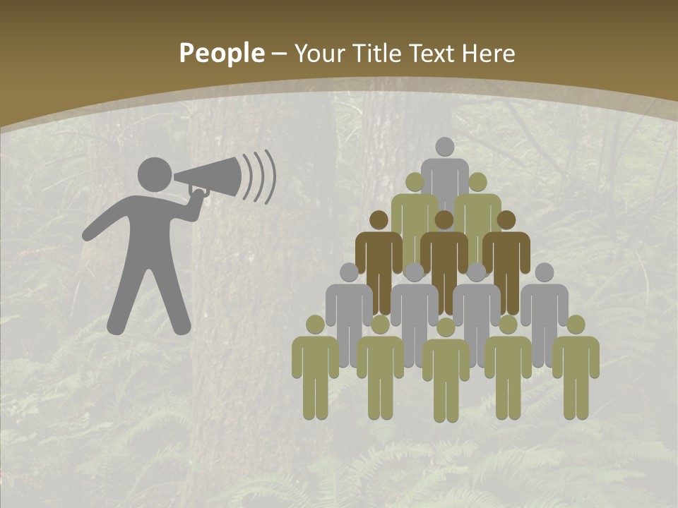 Trail Oregon Elk PowerPoint Template