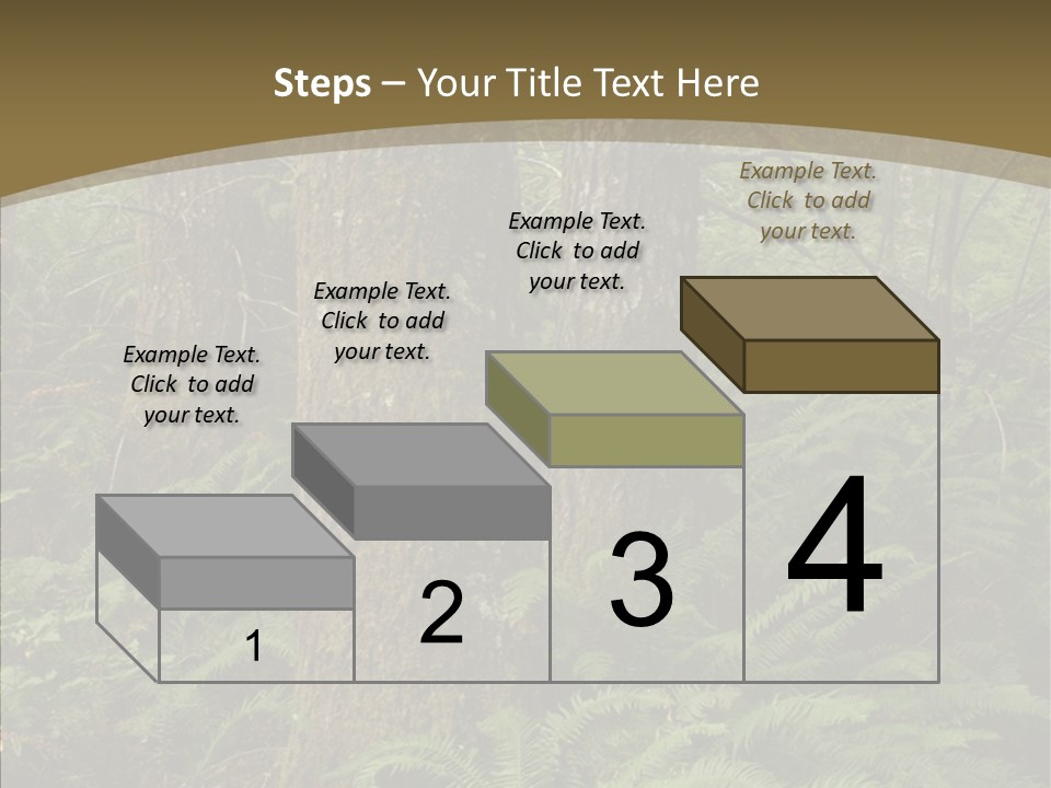 Trail Oregon Elk PowerPoint Template