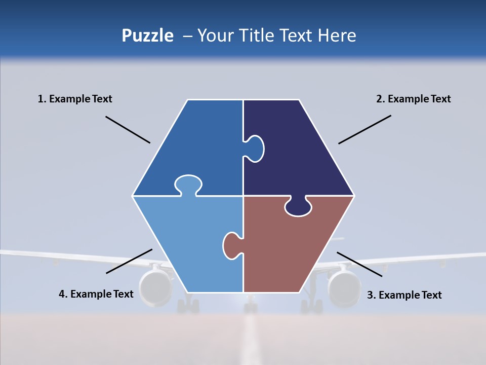 Travel Parked Cockpit PowerPoint Template